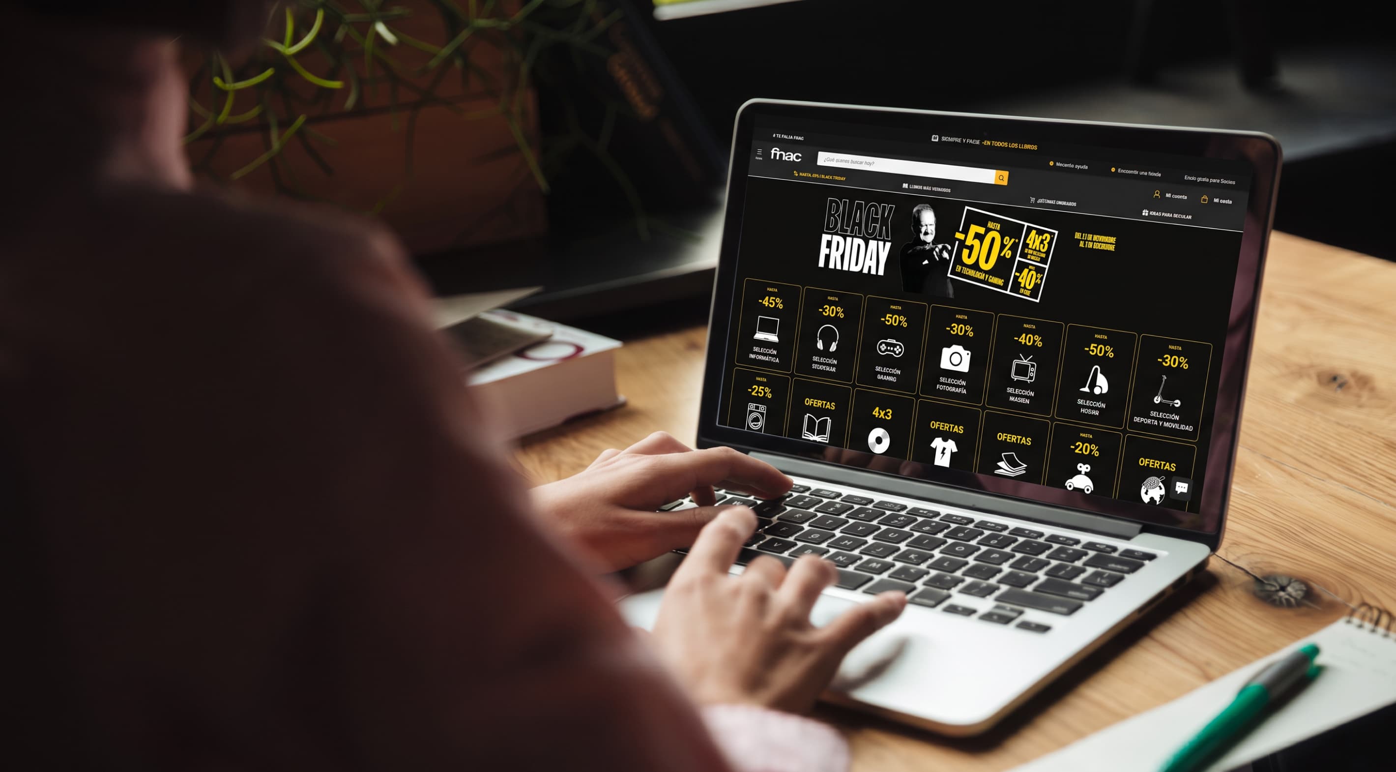 Fnac — campaña Black Friday en web