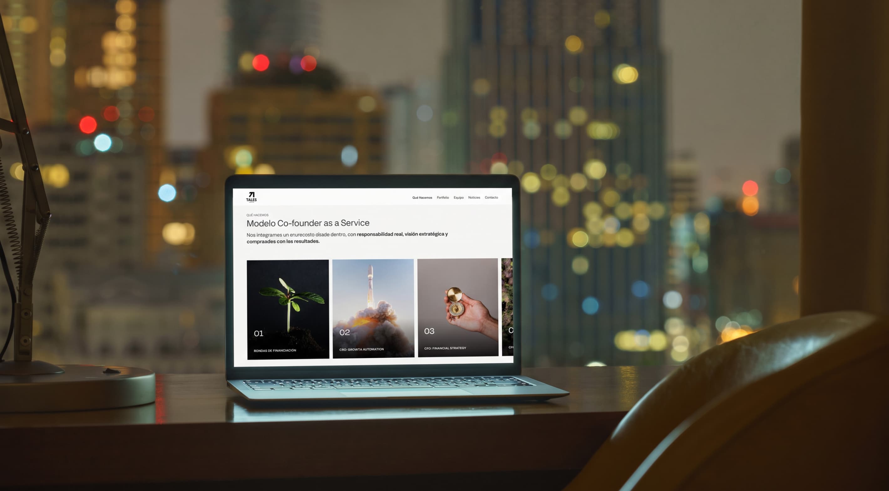 Tales Venture — captura web del proyecto