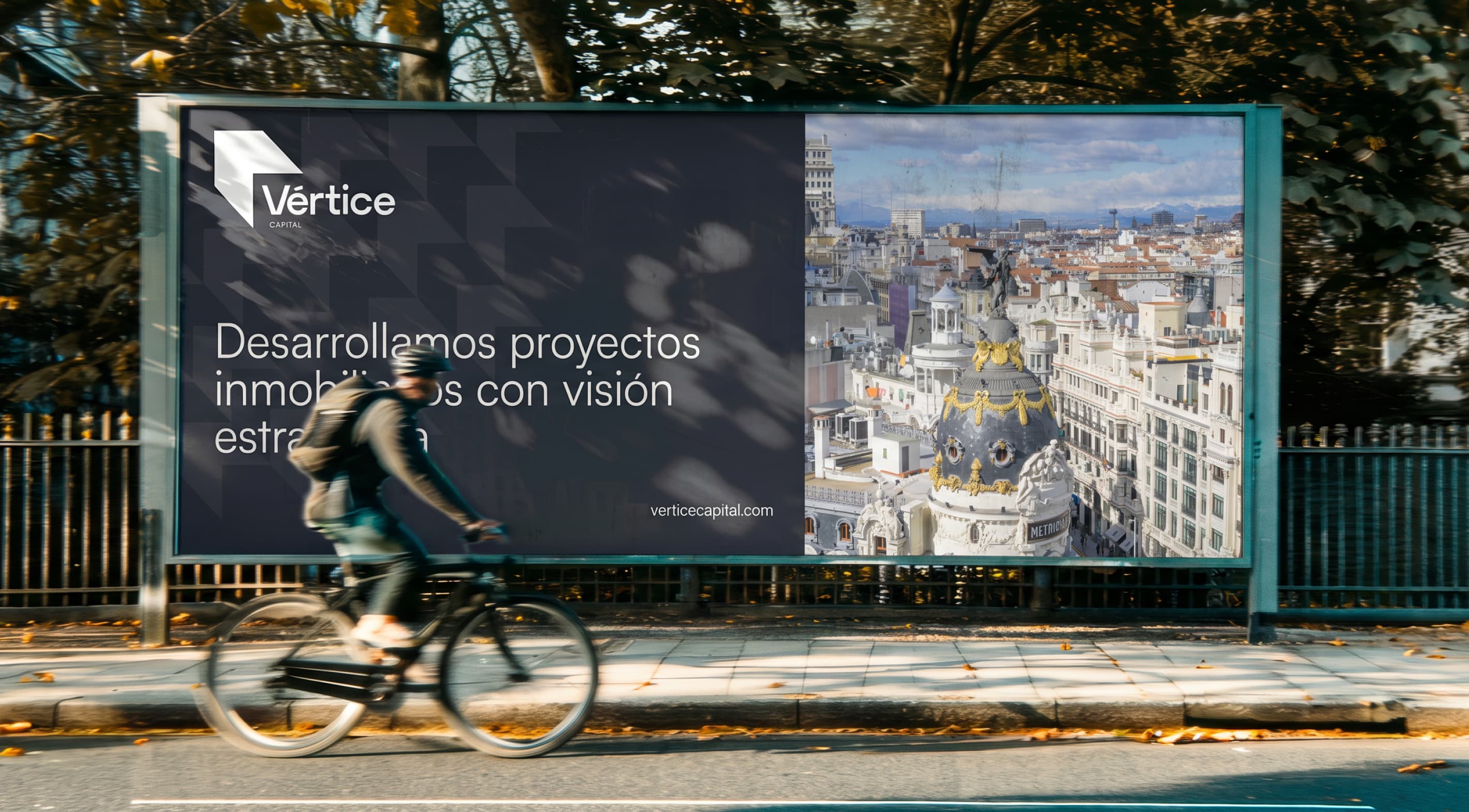Vértice Capital — captura web del proyecto