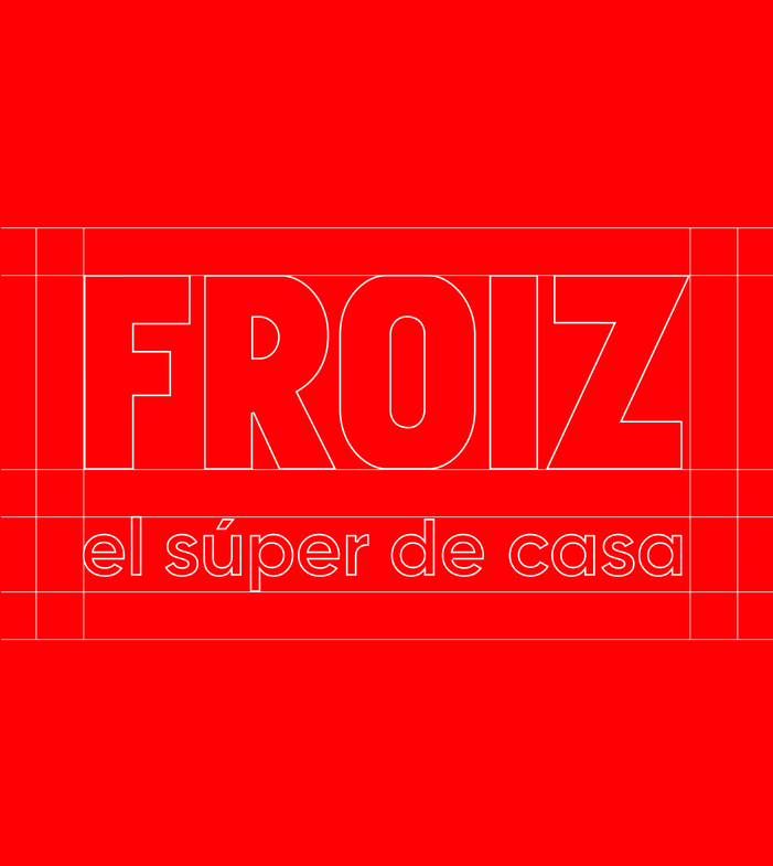 Froiz — construcción del logotipo